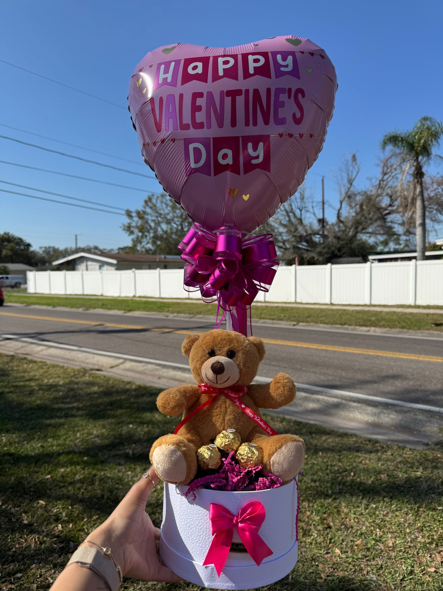 Globo de peluche + obsequio gratis